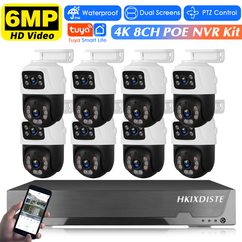 Smart Home Video - H.265 スマートビデオ監視システム 8CH 4K POE NVR