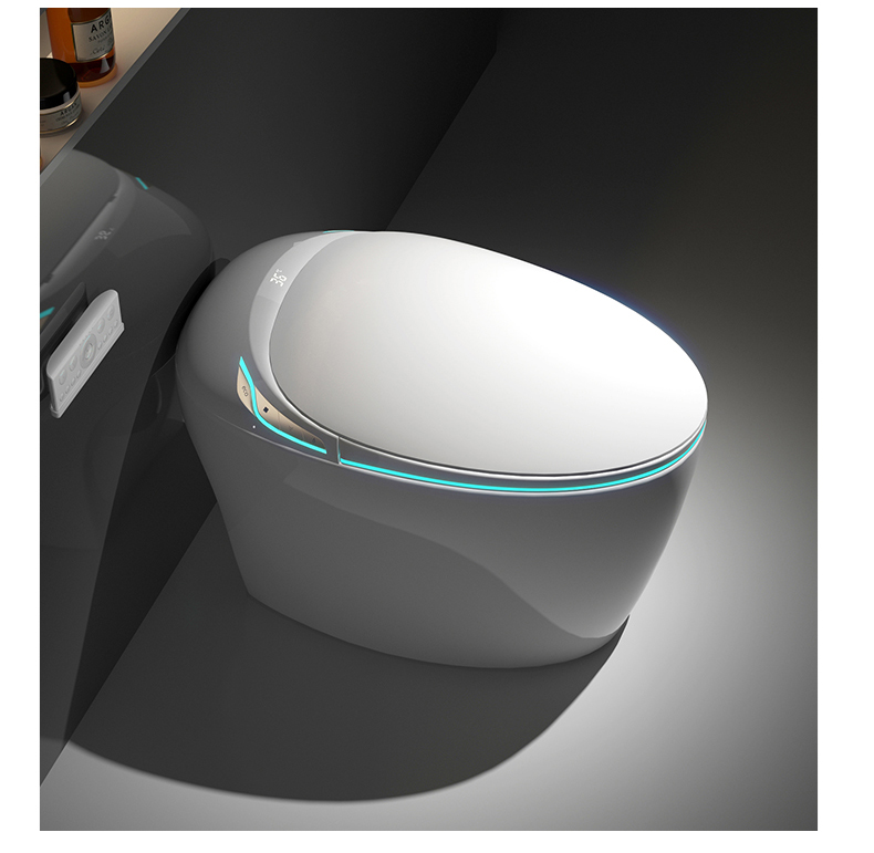 Smart Home Yellow - インテリジェントトイレ、スマートトイレ、フォーホール蛇口、イエローホーム、アダハンドヘルド、細長いロボット、セルフクリーニングカー、セルフクリーニングスマート