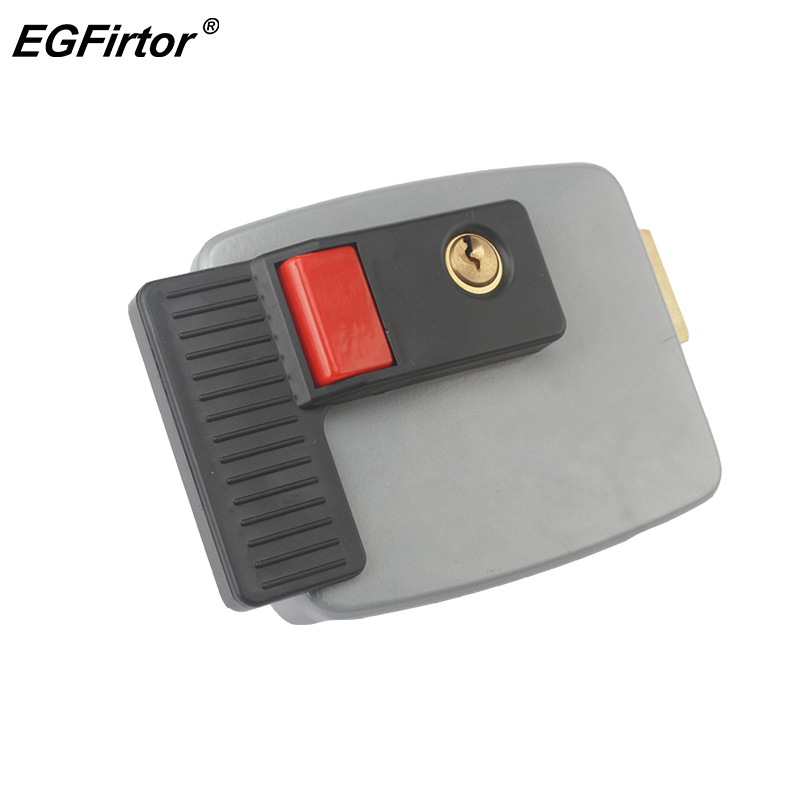 Smart Home Door Lock - EGFirtor 電子ドアロック制御アクセスモーティススマートロック盗難防止ホーム強力ユニバーサルヘビーデューティーキースペイン語ロック