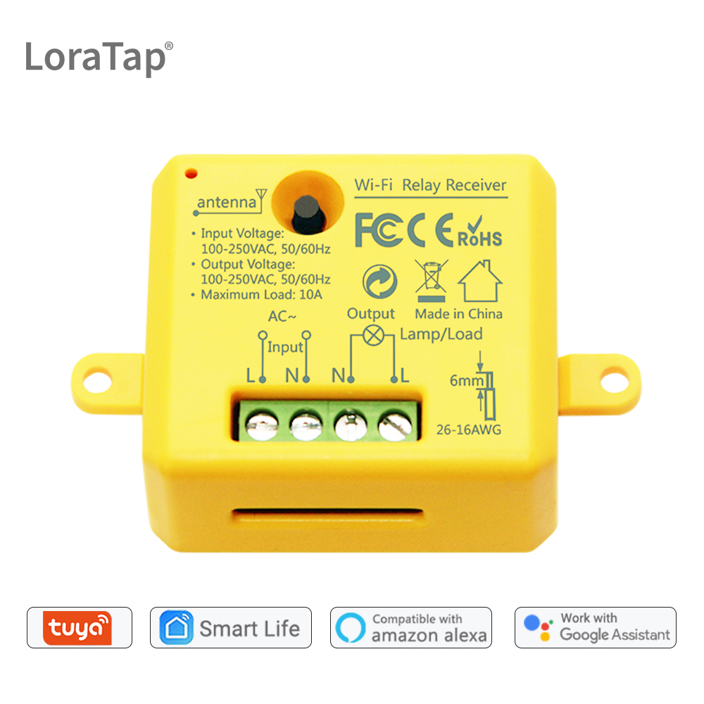 チュウヤスマートライフ無線lanスイッチソケットリレーモジュ - Smart Home Yellow のレビューと価格