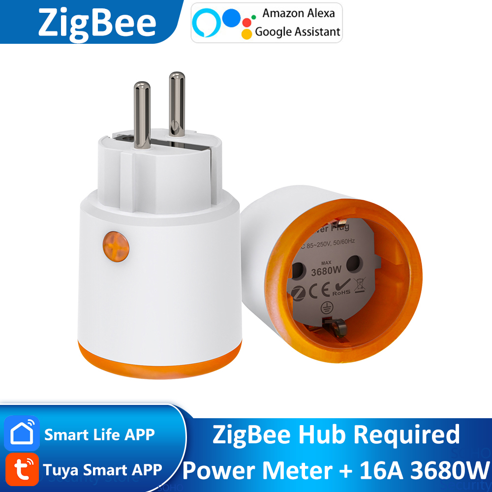 Zigbee-インテリジェントホームパワーモニタリングプラグ - Smart Home Wiser のレビューと価格