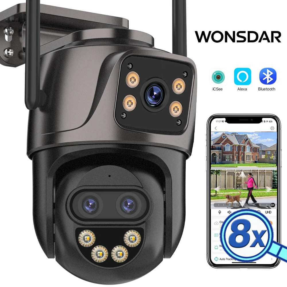 WONSDAR IP カメラ屋外用 3 レンズ外部 WiFi - Smart Home Camera Ezviz のレビューと価格
