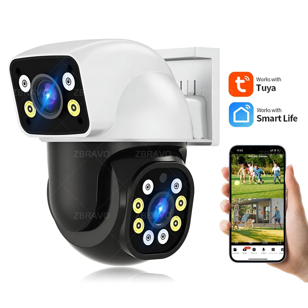 Smartlife 8MP WiFi Tuya 屋外カメラ  - Smart Home Video のレビューと価格