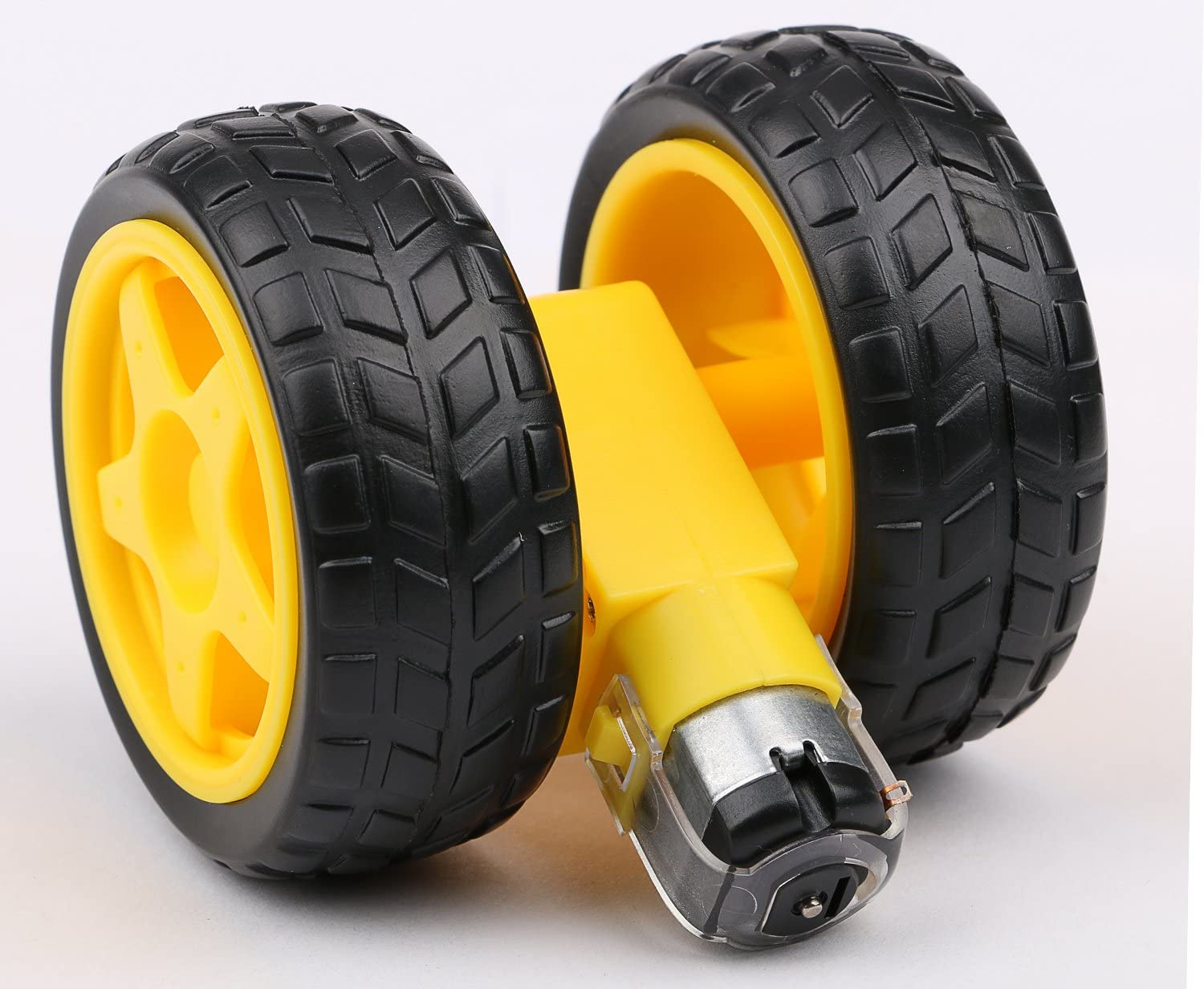 インテリジェント電気モーターセット,3〜6V,デュアルシャフ - Smart Home Yellow のレビューと価格