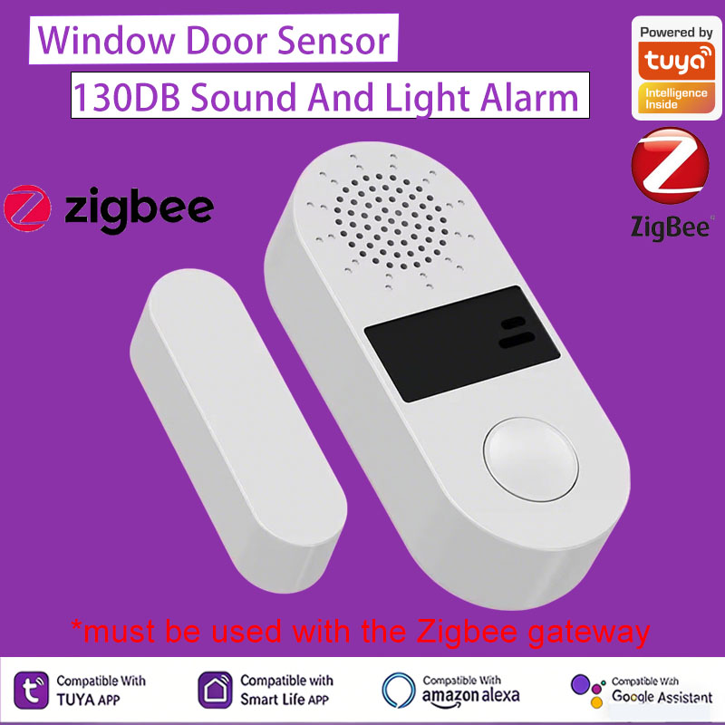 Tuya Zigbee ワイヤレスドアウィンドウ接触センサー - Wireless Door Sensor のレビューと価格