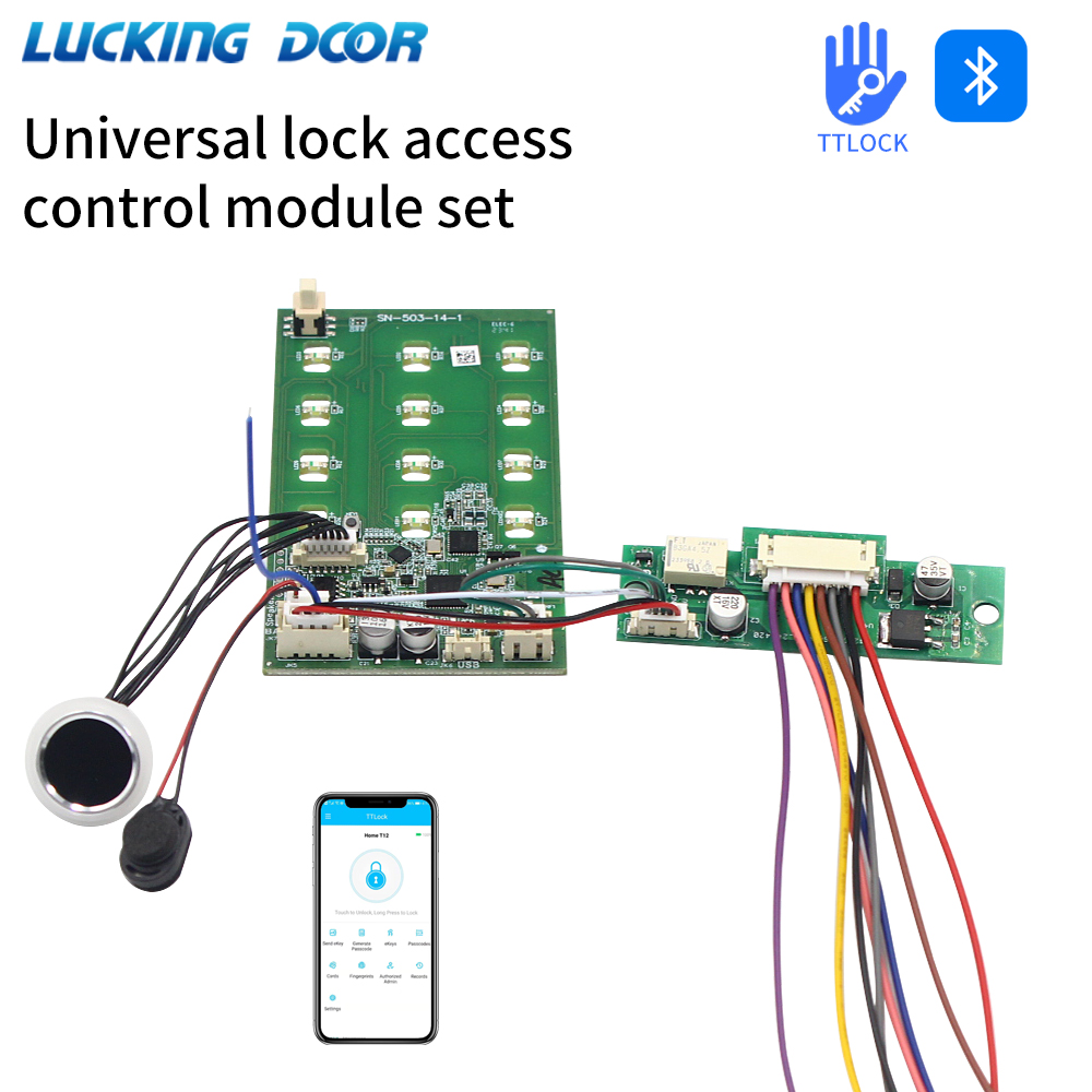 Ttlock-指紋アクセス制御モジュール,RFIDカード,B - Smart Home Door Lock のレビューと価格