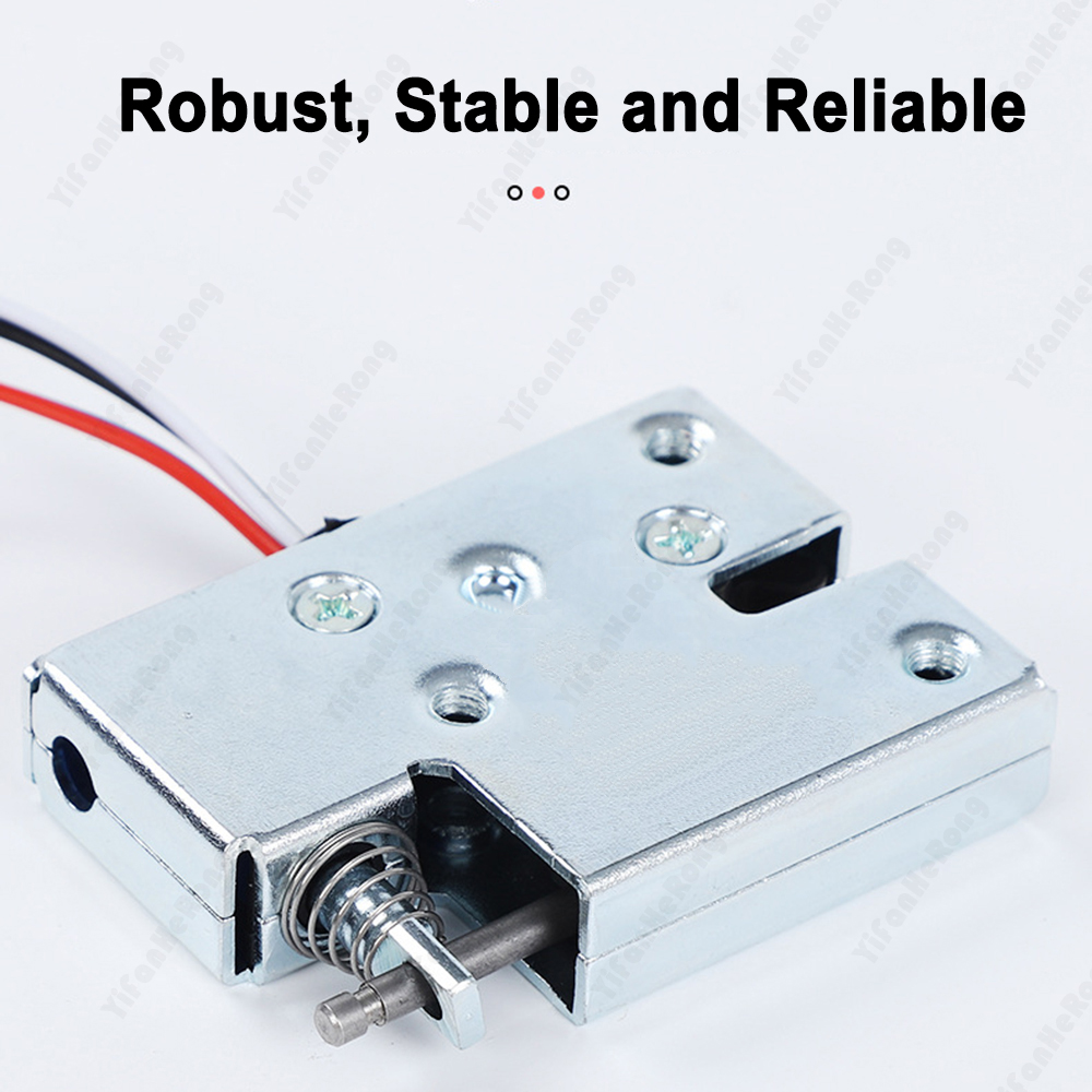 電気ロック DB-209 DC-12V ピックラッチ電磁ロッ - Smart Home Door Lock のレビューと価格