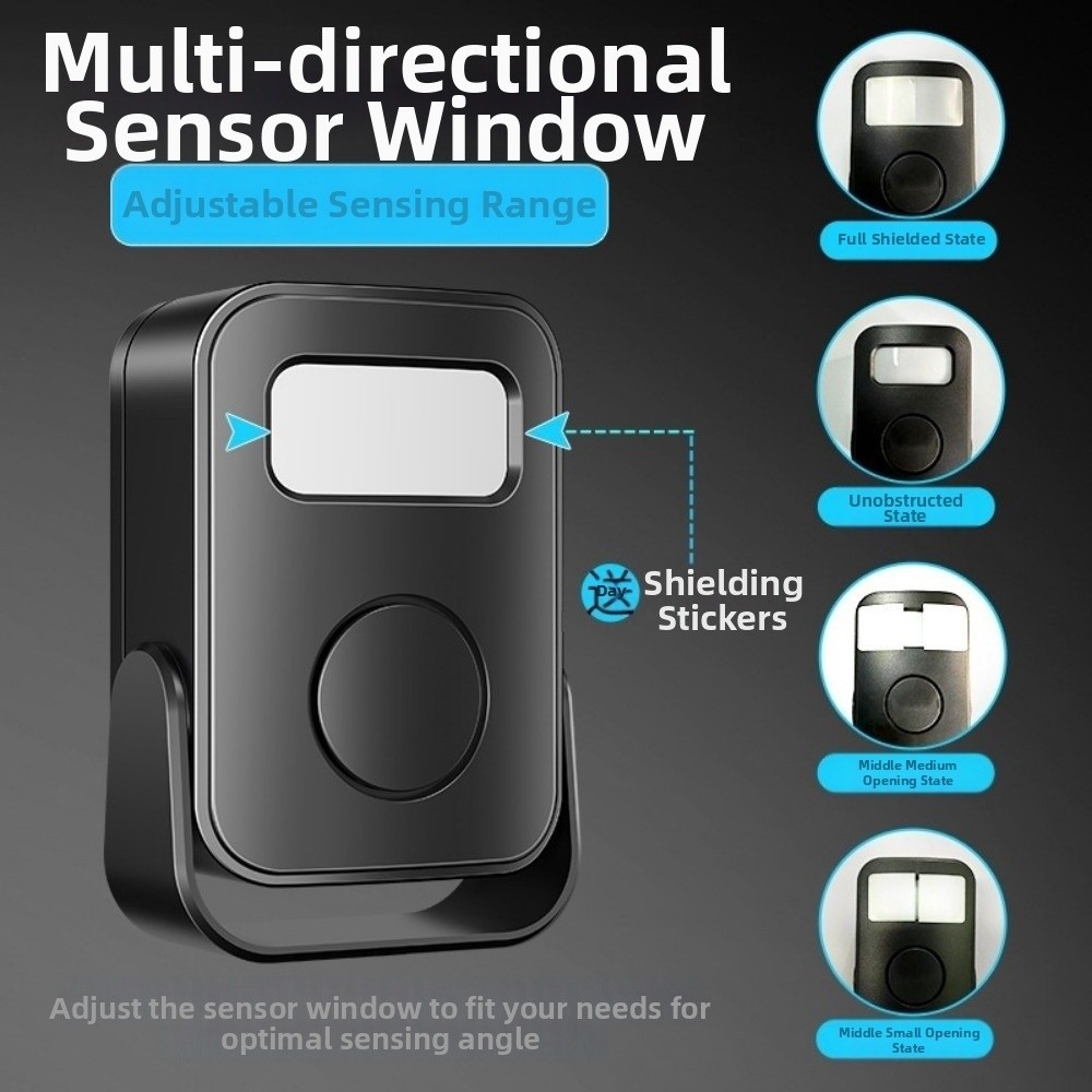 赤外線センサー インテリジェントウェルカムドアベル 録画機能 - Wireless Door Sensor のレビューと価格