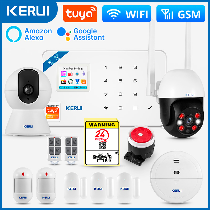 KERUI W181 警報システム Secutrity ホー - Smart Home Video のレビューと価格