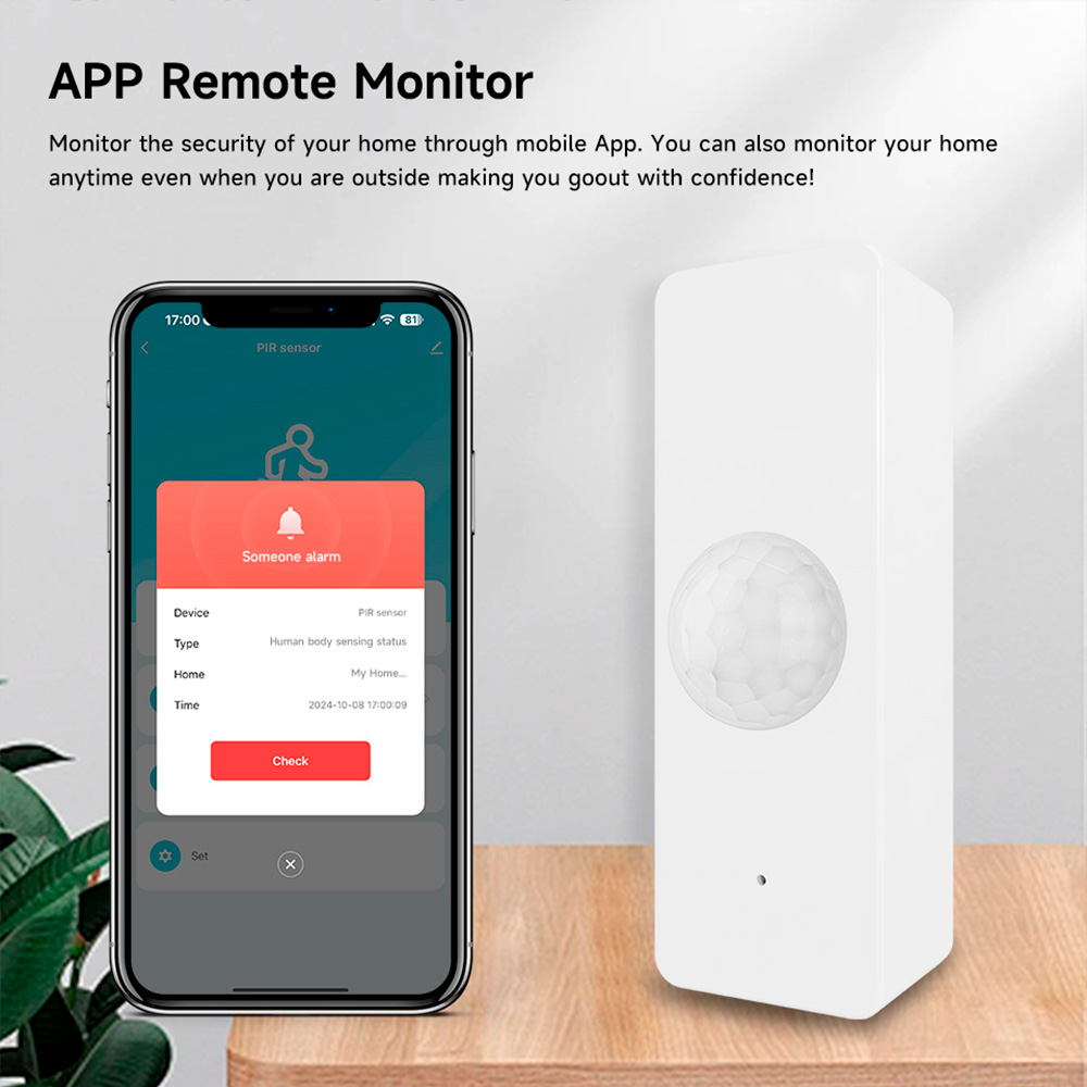 Tuya WiFi Zigbee PIR モーションセンサー - Smart Home Wiser のレビューと価格