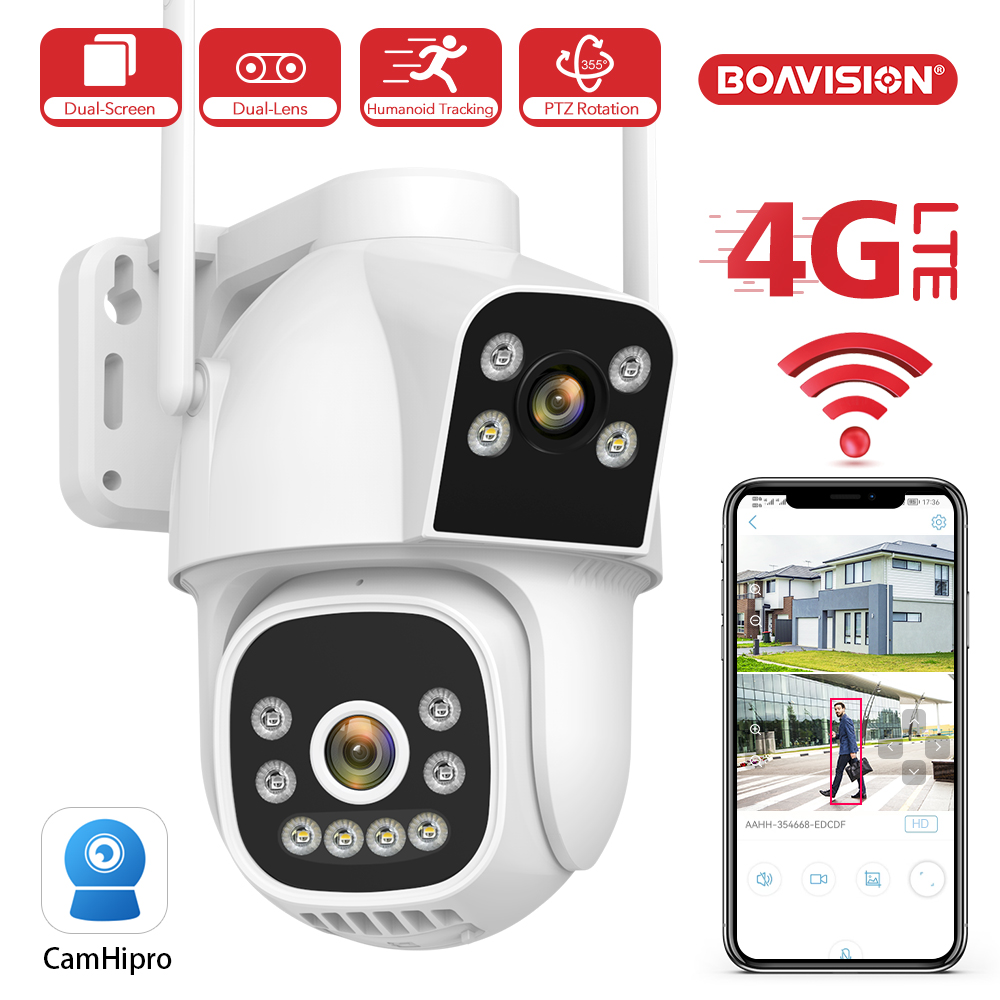 4MP 4G Wifi監視カメラAI自動追跡カラーナイトビジ - Smart Home Camera Ezviz のレビューと価格
