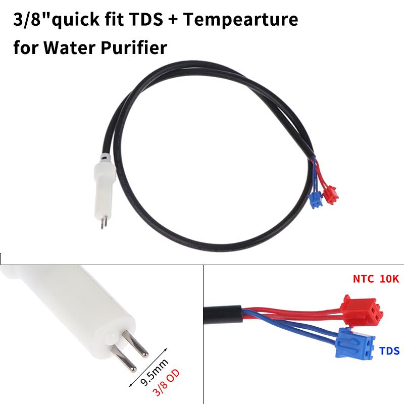 3/8インチ TDS導電率+NTC温度測定水質センサー 水質 - Temperature Sensor のレビューと価格