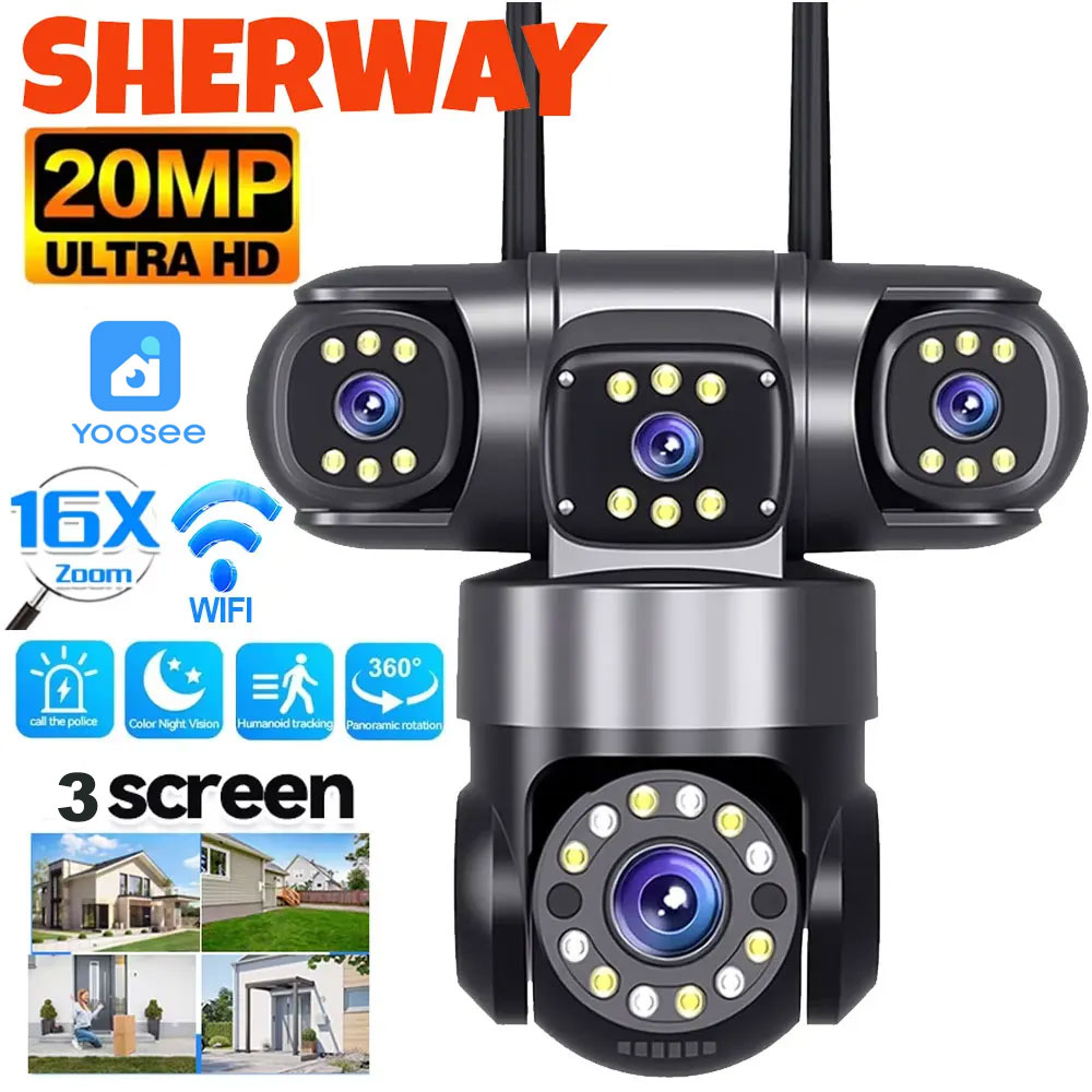 10K 20MP 家庭用セキュリティ屋外WiFiカメラ 4レ - Smart Home Camera Ezviz のレビューと価格